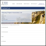 Screen shot of the Odyssey Associates Ltd website.