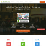 Screen shot of the Restaurant Management Ltd website.