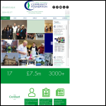 Screen shot of the Hull & East Yorkshire Community Foundation website.