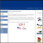 Screen shot of the Team Uki Ltd website.