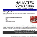 Screen shot of the Halmatex Ltd website.