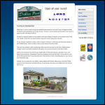 Screen shot of the Dibles Park Company Ltd website.