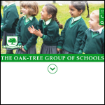 Screen shot of the Oak Tree Schools Holdings Ltd website.