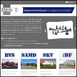 Screen shot of the Bvs Fasteners Ltd website.