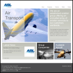 Screen shot of the Harrods Aviation Holdings Ltd website.