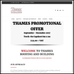 Screen shot of the Traditional Roofing (Enfield) Ltd website.