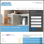 Screen shot of the Soft Flow Maintenance Ltd website.