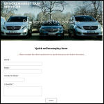 Screen shot of the Forest Taxis Ltd website.
