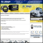 Screen shot of the Airweigh Ltd website.