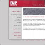 Screen shot of the R.J.P. Engineering (Wales) Ltd website.