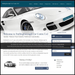 Screen shot of the Stallingborough Car Centre Ltd website.