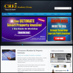 Screen shot of the Chapter Properties Investments Ltd website.