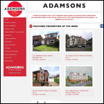 Screen shot of the Adamson Estates Ltd website.