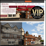 Screen shot of the White Hart (Faringdon) Ltd website.