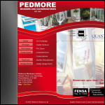 Screen shot of the Pedmore Windows Ltd website.