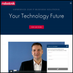 Screen shot of the Robotnik Computer Services Ltd website.