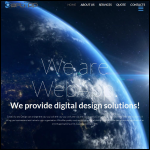 Screen shot of the WebApp Solutions Ltd website.