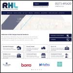 Screen shot of the Residential Home Loans Ltd website.
