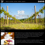 Screen shot of the R & R Teamwork Ltd website.