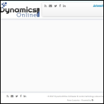 Screen shot of the Dynamics Computer Consultants Ltd website.