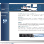 Screen shot of the Laurel Software Ltd website.