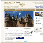 Screen shot of the Golden Compass Ltd website.
