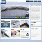 Screen shot of the Vale Cladding Supplies Ltd website.