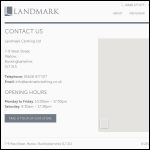 Screen shot of the Landmark (Marlow) Ltd website.