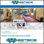 Screen shot of the West Side Health & Fitness Club Ltd website.