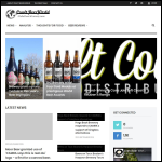 Screen shot of the Hogs Back Brewery Ltd website.