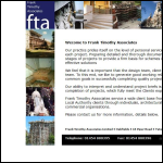 Screen shot of the Frank Timothy Associates Ltd website.