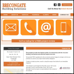Screen shot of the Brecongate Projects Ltd website.