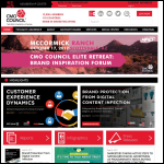 Screen shot of the The Marketing Council website.