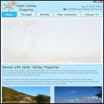 Screen shot of the Idyllic Properties Ltd website.