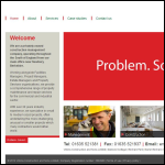 Screen shot of the Vokins Construction & Sons Ltd website.