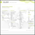 Screen shot of the Heraeus Kulzer Ltd website.