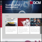 Screen shot of the Quality Capital Management Ltd website.