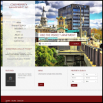 Screen shot of the Cole Property Maintenance Ltd website.