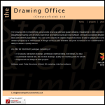 Screen shot of the The Drawing Office Ltd website.