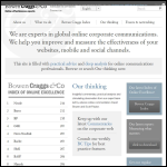Screen shot of the Craggs & Co Ltd website.