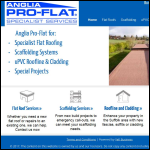 Screen shot of the Flatgroup Ltd website.