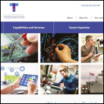 Screen shot of the Teddington Electronics Ltd website.