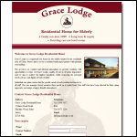 Screen shot of the Grace Bridge Ltd website.