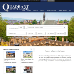 Screen shot of the Quadrant Real Estates (Oxford) Ltd website.
