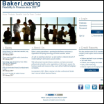 Screen shot of the Baker Computing Ltd website.