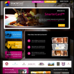 Screen shot of the Smartercard Ltd website.
