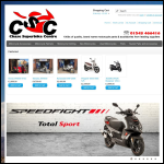 Screen shot of the Chase Super Bike Centre Ltd website.