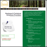 Screen shot of the Dansoft Consultancy Solutions Ltd website.
