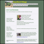 Screen shot of the Malvern House Residents Association Ltd website.
