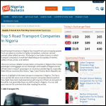 Screen shot of the Rapido Transport Ltd website.